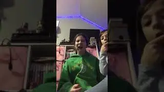 Trying the new nerds gumballs with my two friends
