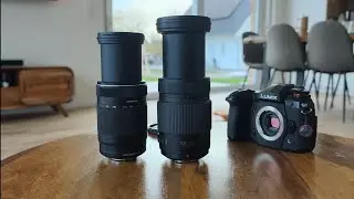 Olympus M.Zuiko 75-300mm II f4.5-6.7 vs LUMIX 100-300mm f4.0-5.6 Power O.I.S Video comparison