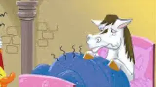 Het paard van sinterklaas heeft griep