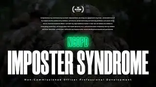 Overcoming Imposter Syndrome | NCOPD (4K)