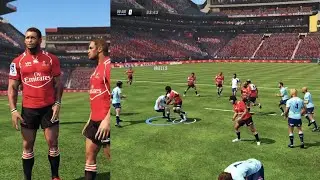 Rugby Challenge 3 - Emirates Lions vs Waratahs in Johannesburg. Waratahs must show Forward dominance