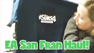 EA Mobile San Francisco GameChanger event HAUL! Sims 4 merch+more!!