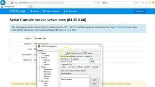 Linux Serial VPS Login