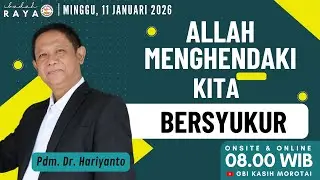 Ibadah Raya GBI Kasih  Morotai  Minggu, 11 Januari 2026 Pkl. 08.00 WIB