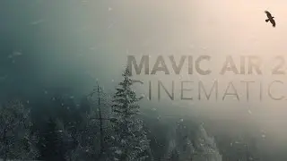 Mavic Air 2 Cinematic 4K Footage - Mountain Town