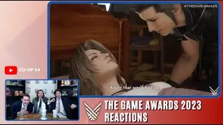 CID AND VINCENT REVEALED IN FF7 REBIRTH TRAILER REACTION - The Game Awards 2023