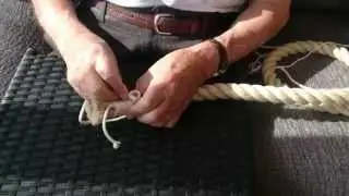 Plain Whipping the end of a rope