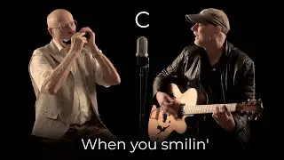 When you're smiling  - with easy guitar chords & lyrics