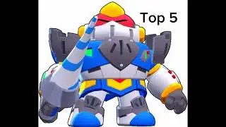 Top 8 des skin les pus rares de brawl stars