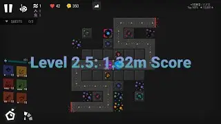 Infinitode 2 [1.82] level 2.5: 1.32m score