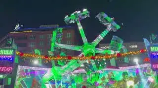 THE BEAST &Uuml;berschlagsfahrgesch&auml;ft auf dem Rostocker Weihnachtsmarkt-Rummel 2025