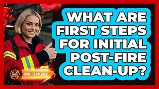 What Are First Steps For Initial Post-Fire Clean-Up?