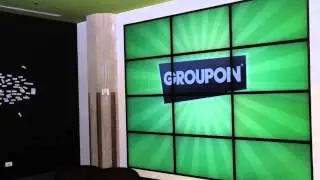 Groupon Video Wall