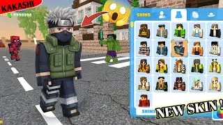 Kakashi New Skin School Party Craft New Update 🤯 School Party Craft New Video 