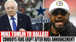 🚨 BREAKING: Mike Tomlin Signs With Cowboys! Jerry Jones Confirms Stunning Dallas Move