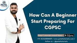 Beginners Strategy By - Dixit Sir #pateltutorials #dixitsir #cgpsc2022