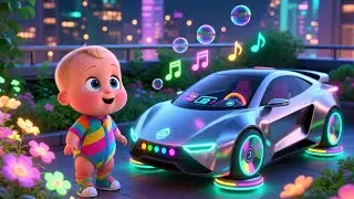 Wroom Wroom Fun Car 🚗 | Fun Vehicle Song for Kids | Sing Along Drive