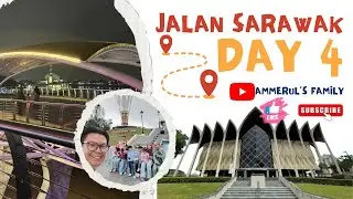 Sarawak Trip Part 4 | Borneo Cultures Museum & Sampan Ride at Kuching Waterfront 🛶