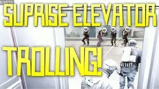 Suprise Elevator Trolling! (Battlefield 4 Beta)