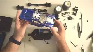 Разборка и последующее обновление Team Associated RC18T, часть 1