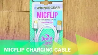 Winner Gear MicFlip Reversable Charging Cable | Unboxing & Review | E-List Reviews
