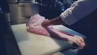 How to Clean a Whole Sea Bass 🐟