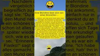 Blondine lernt Blasen &ndash; mit Urlaubs-Fail!