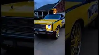 Twisted #TwistedTea #cars #oldschoolcars #32inchrims