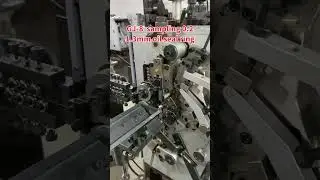 oil seal spring and garter spring making machine
