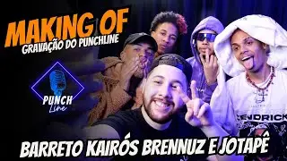 Making Of - Gravação do Punchline com Jotapê, Barreto, Brennuz e Kairós