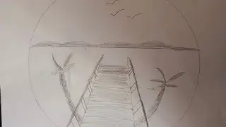 Scenery😁😁 #like #subscribe #support #viral #viralvideo #drawing #scenery #artsvideo #arts #support