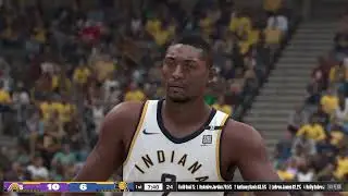 LeBron James vs Ron Artest 1st half Lakers vs Pacers