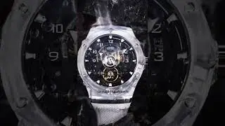 Experience Mechanical Art: Bonest Gatti Skeleton Automatic Watch #bonestgatti  #trendingvideo