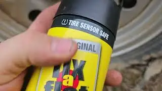 how to fix a flat tire,  quick and cheap.