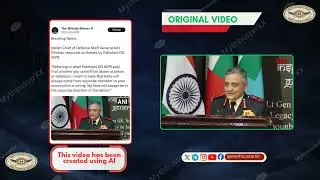 Deepfake of CDS Gen Anil Chauhan