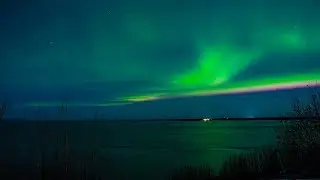 Anchorage Northern Lights | Point Woronzof | 4K