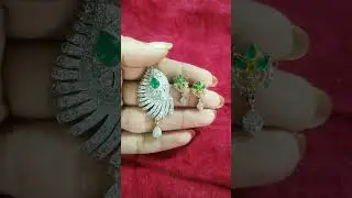 #gopikajewels by rekha..Pendant sets in two different designs..