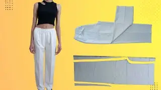Easy cutting and sewing of beautiful pants is easier than you think