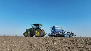 Vetés John Deere 7250R-Köckerling Vitu600
