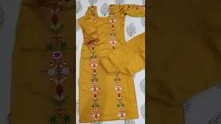 Fancy suit design || #fashion #trending #suits #viral #mustardsuit || Inch by Inch stitching 🧵