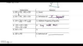 3.5 Proving Segment Relationships
