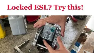 Mercedes C300 try to open up the ESL so you don't have to remove the steering column. Saves hours!