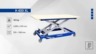 Hubtisch H 400 XL von BARTH