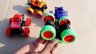 3 monster car toy yellow monster car orange monster car | monster car toy | monster car toy mini