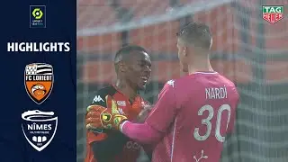 FC LORIENT - N&Icirc;MES OLYMPIQUE (3 - 0) - Highlights - (FCL - NO) / 2020-2021