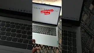 How to Laptop Battery 🔋 Check Windows - Lenovo PC Battery