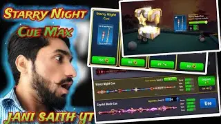 Starry Night Cue Maxout | 8 ball pool gameplay & trick shot