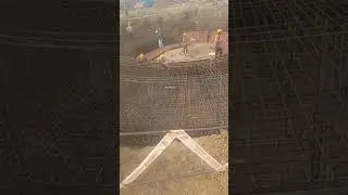 cement silo reniforcement and shuttering work