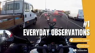 Everyday Observations #1 Lisbon  || Honda CB500X