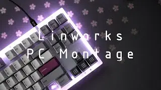 Linworks PC Montage with Everglide Peacock Blue Linear Switches